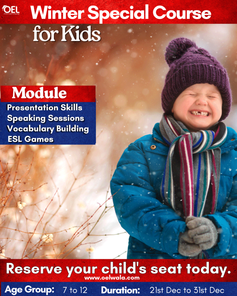 Winter special course for kids